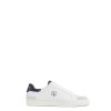 Men Fairfax & Favor Men'S Trainers | Men'S Trainer-White Leather, Navy & Grey