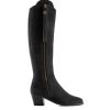 Women Fairfax & Favor Knee-High Boots | Women'S Tall Heeled Boot-Black Suede, Sporting Calf