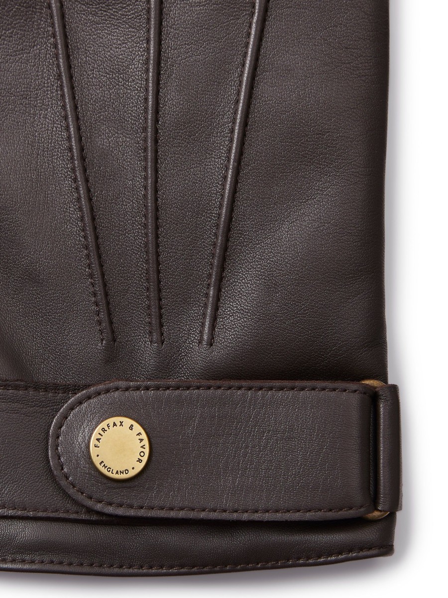 Women Fairfax & Favor Gloves | Men'S Gloves-Chocolate Leather