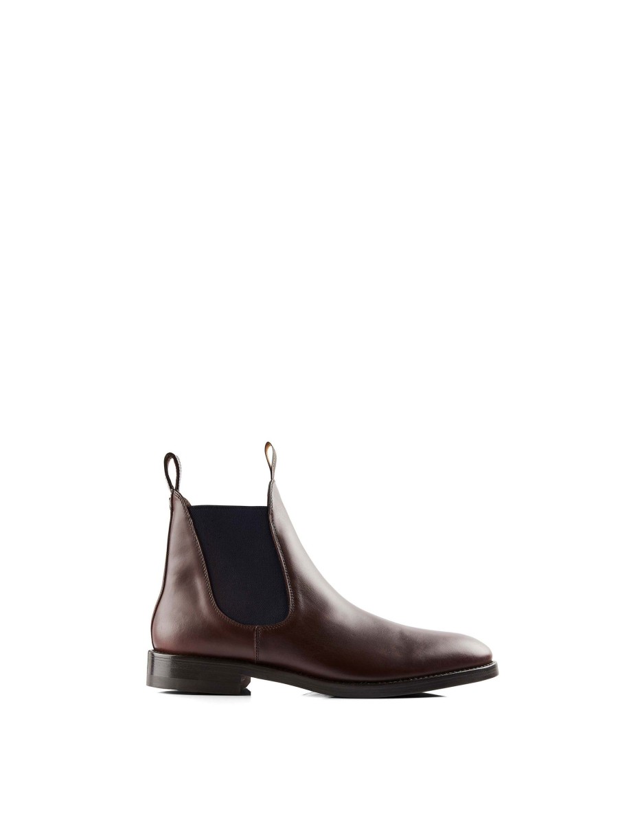 Men Fairfax & Favor Chelsea & Ankle Boots | Men'S Dealer Boot-Mahogany