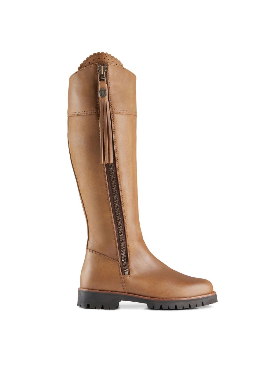 Women Fairfax & Favor Performance Boots | Women'S Waterproof Boot-Oak Leather, Regular Calf