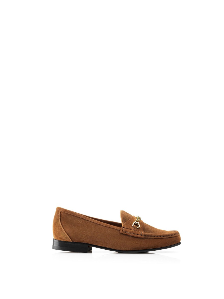 Women Fairfax & Favor Loafers | Women'S Loafer-Tan Suede