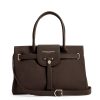 Women Fairfax & Favor Handbags | Women'S Handbag-Chocolate Suede