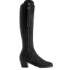 Women Fairfax & Favor Knee-High Boots | Women'S Tall Heeled Boot-Black Suede, Narrow Calf