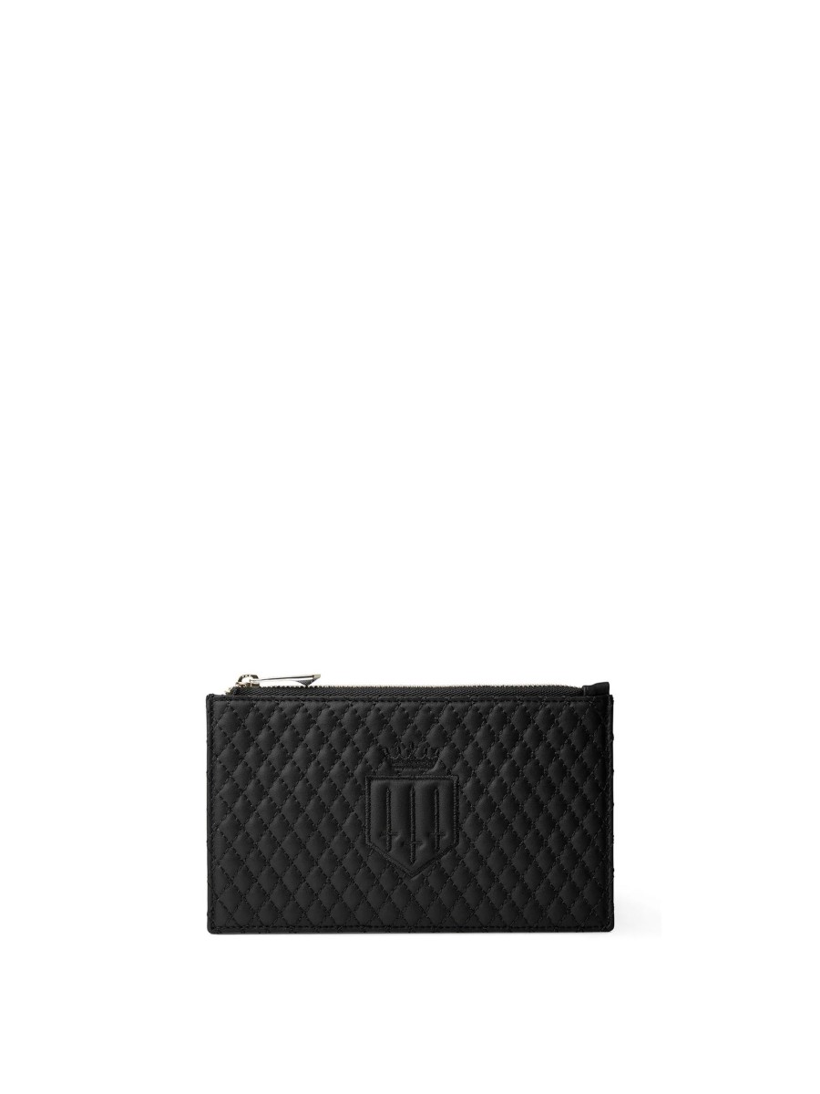 Women Fairfax & Favor Purses | Women'S Purse-Quilted Black Leather