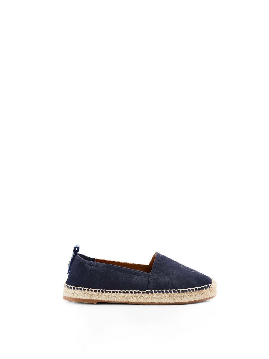 Women Fairfax & Favor Espadrilles | Women'S Espadrille-Navy Suede