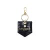 Women Fairfax & Favor Key Rings | Key Ring Mirror-High Shine Navy Croc