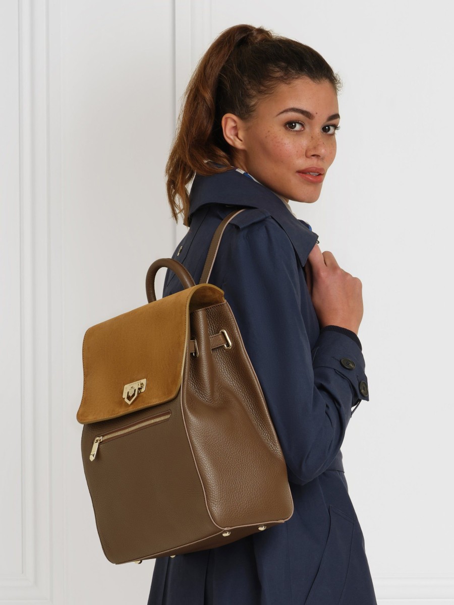 Women Fairfax & Favor Backpacks | Women'S Backpack-Tan Suede