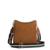 Women Fairfax & Favor Work & Travel Bags | Women'S Messenger Bag-Tan Suede