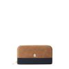 Women Fairfax & Favor Purses | Women'S Purse-Tan & Navy Suede