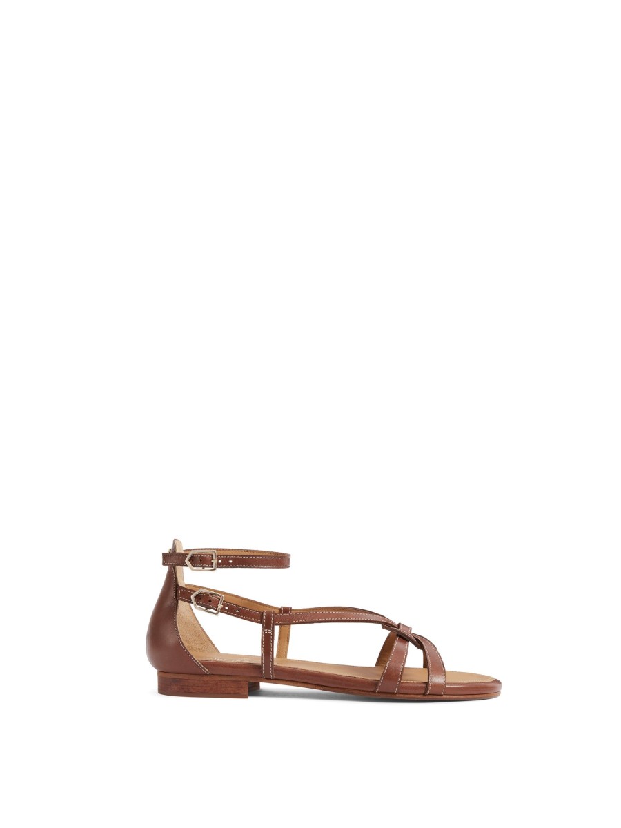 Women Fairfax & Favor Sandals | Women'S Sandal-Tan Leather