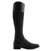 Women Fairfax & Favor Knee-High Boots | Women'S Boot-Black Suede, Narrow Calf