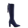 Women Fairfax & Favor Knee-High Boots | Women'S Heeled Boot-Ink Suede