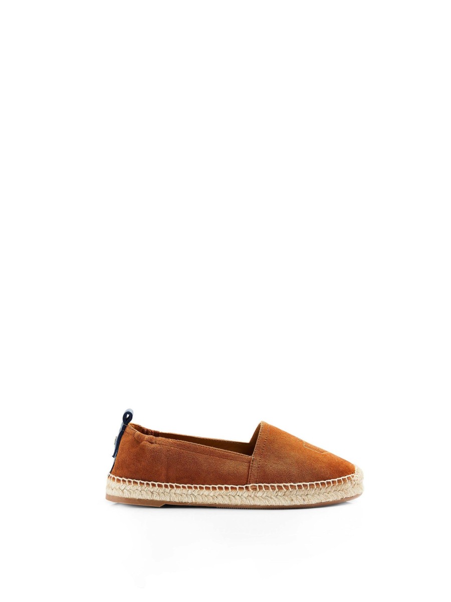 Women Fairfax & Favor Espadrilles | Women'S Espadrille-Tan Suede