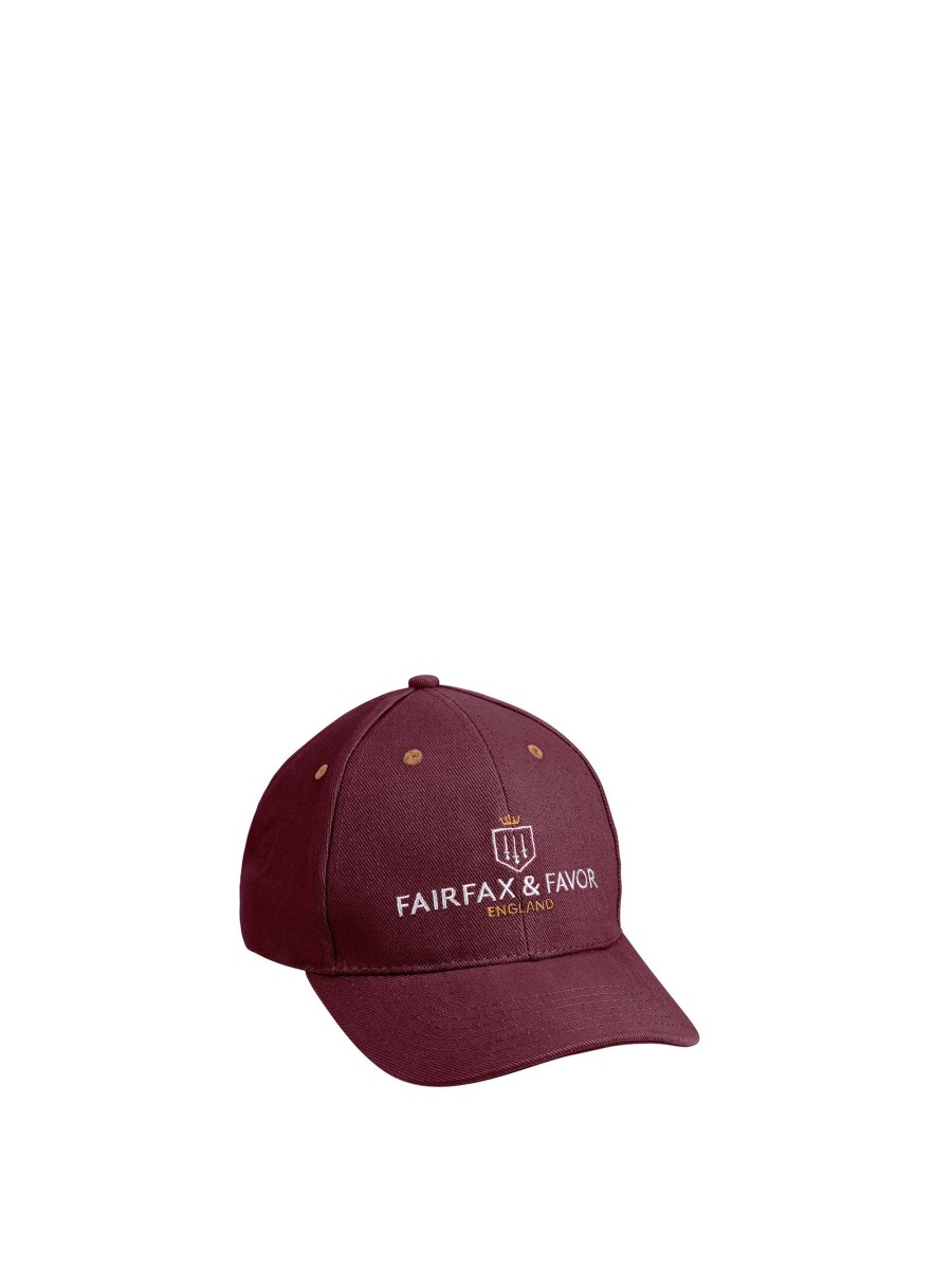 Women Fairfax & Favor Signature Hats & Caps | Baseball Cap-Burgundy