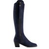 Women Fairfax & Favor Knee-High Boots | Women'S Tall Heeled Boot-Navy Blue Suede, Regular Calf