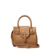 Women Fairfax & Favor Crossbody Bags | Women'S Mini Handbag-Pebbled Tan Leather