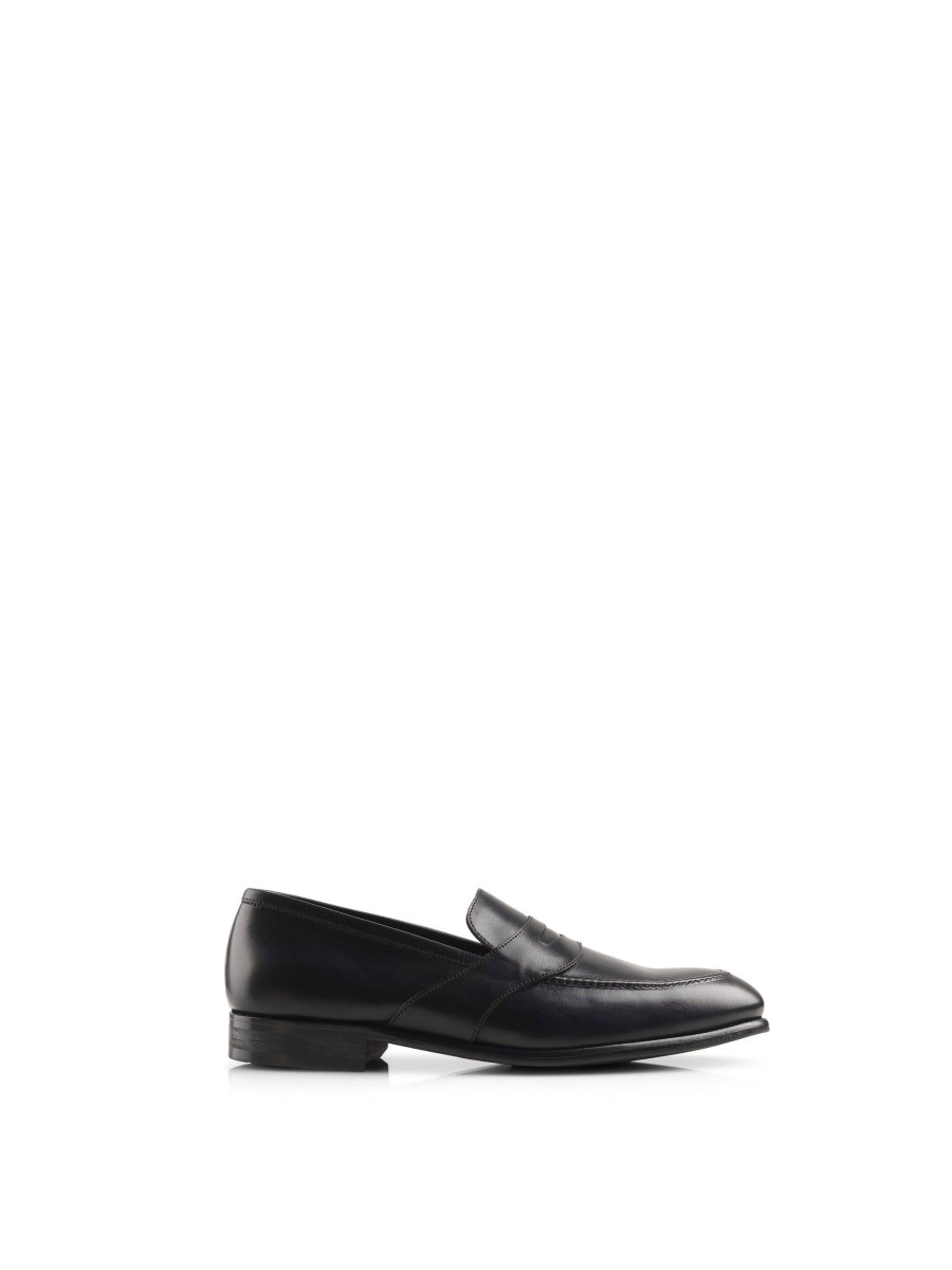 Men Fairfax & Favor Men'S Shoes | Men'S Loafer-Black Leather