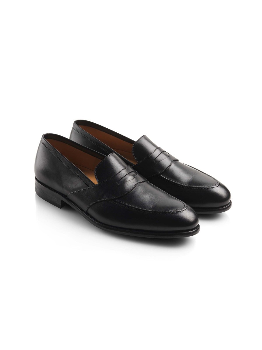 Men Fairfax & Favor Men'S Shoes | Men'S Loafer-Black Leather