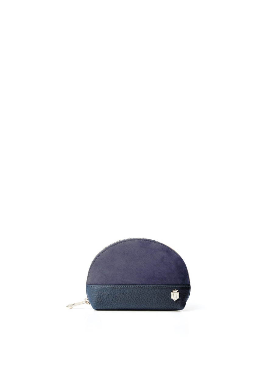 Women Fairfax & Favor Coin Purses | Women'S Coin Purse-Ink Suede