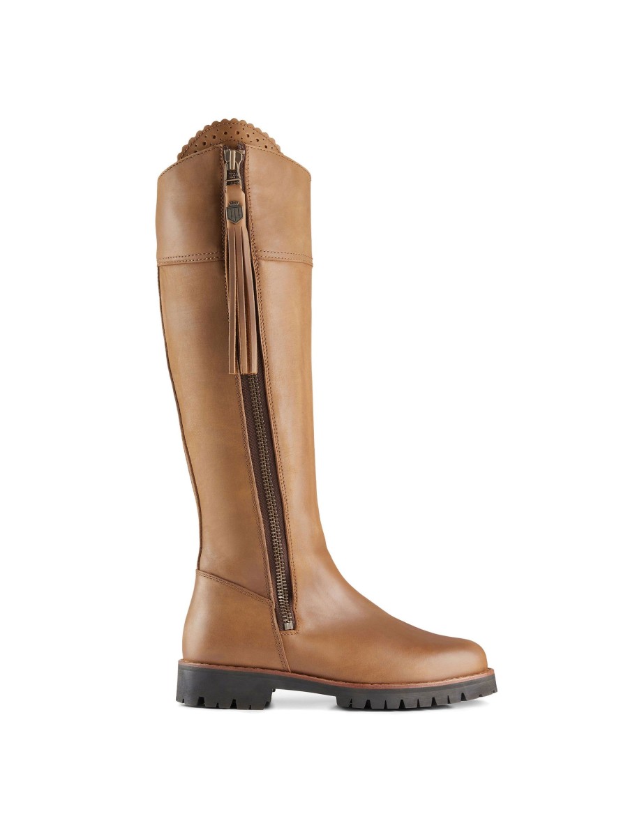 Women Fairfax & Favor Performance Boots | Women'S Waterproof Boot-Oak Leather, Narrow Calf