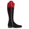 Women Fairfax & Favor Knee-High Boots | British Equestrian Women'S Tall Boot-Red & Navy, Sporting Calf