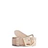 Women Fairfax & Favor Belts | Women'S Belt-Blush Pink Suede