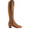 Women Fairfax & Favor Knee-High Boots | Women'S Tall Heeled Boot-Tan Suede, Regular Calf