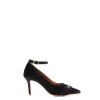 Women Fairfax & Favor Heels & Wedges | Women'S Court Shoe-Black Velvet