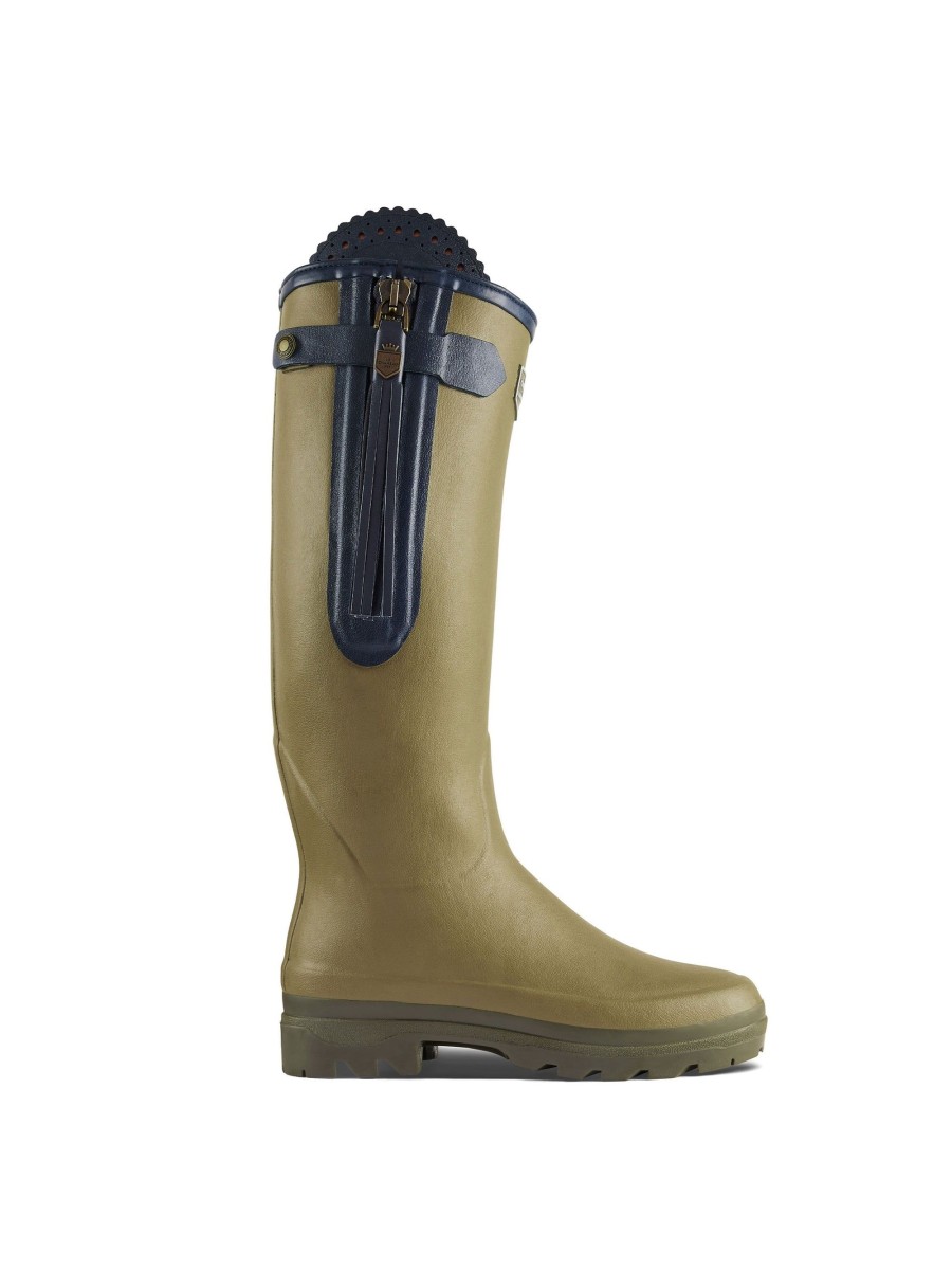 Women Fairfax & Favor Wellingtons | Women'S Welly Boot-Vert Vierzon Rubber, Narrow Calf