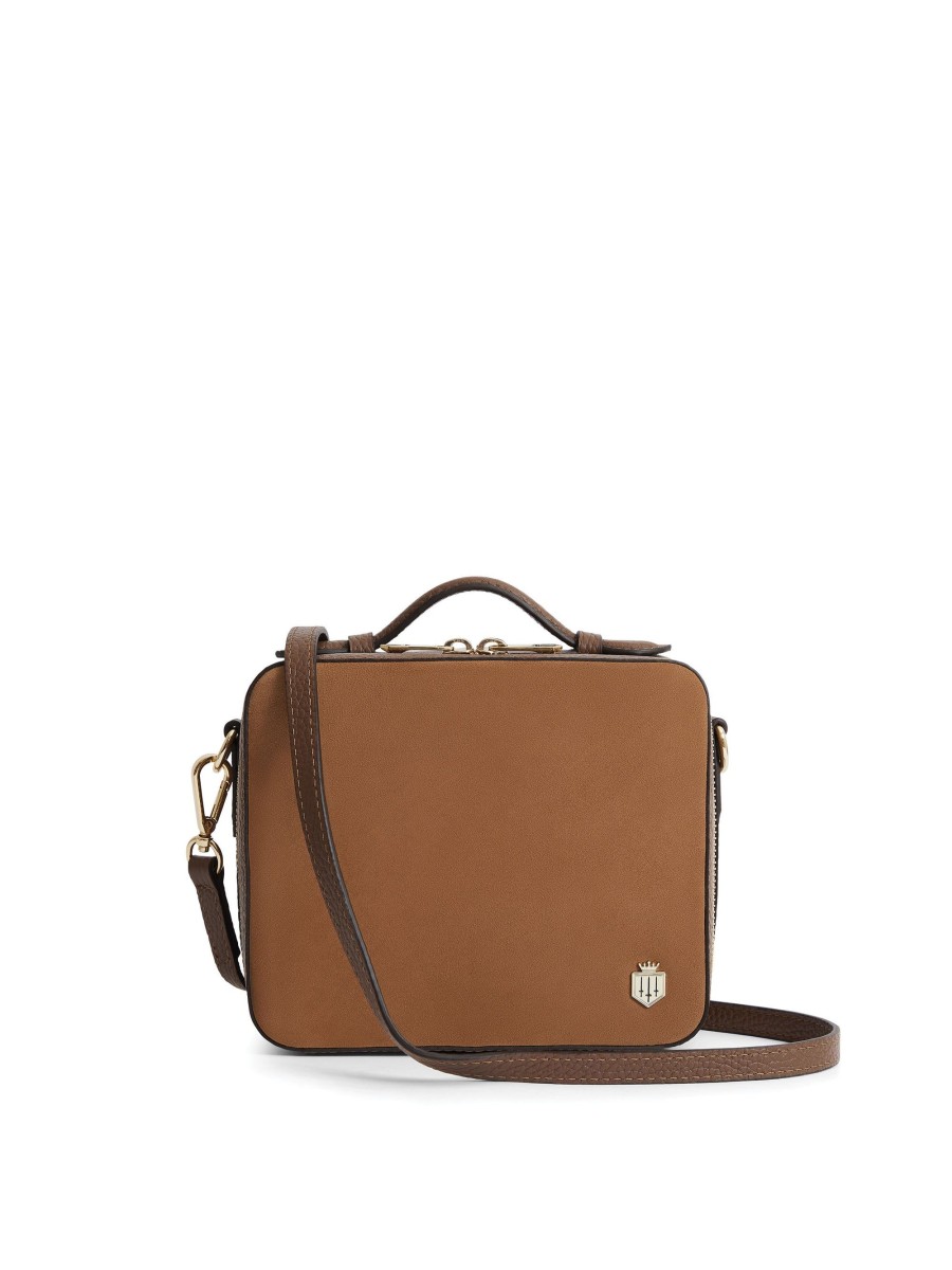 Women Fairfax & Favor Crossbody Bags | Women'S Crossbody Bag-Tan Suede