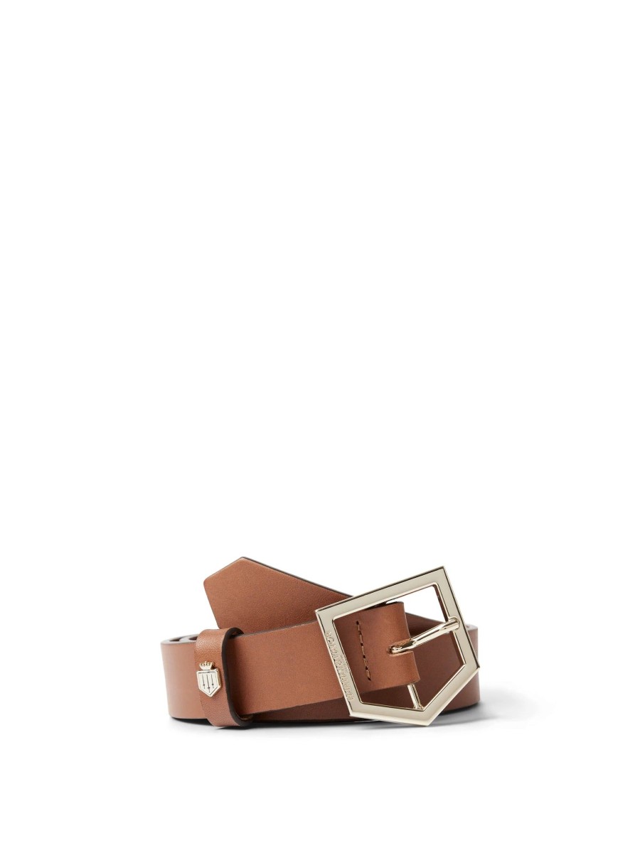 Women Fairfax & Favor Belts | Women'S Belt-Tan Leather