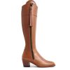 Women Fairfax & Favor Knee-High Boots | Women'S Tall Heeled Boot-Tan Leather, Sporting Calf