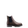 Women Fairfax & Favor Chelsea Boots | Women'S Shearling Lined Ankle Boot-Mahogany Leather