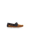 Women Fairfax & Favor Driving & Deck Shoes | Women'S Deck Shoe-Tan & Navy Blue