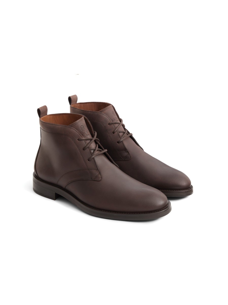 Men Fairfax & Favor Chelsea & Ankle Boots | Men'S Water Proof Boot-Mahogany Leather