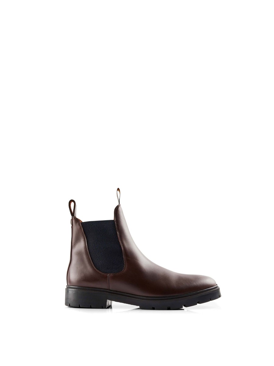 Men Fairfax & Favor Chelsea & Ankle Boots | Men'S Dealer Boot-Mahogany Leather