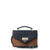 Women Fairfax & Favor Crossbody Bags | Women'S Crossbody Bag-Tan & Navy Leather