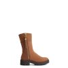 Women Fairfax & Favor Ankle Boots | Women'S Quarter-Length Boot-Cognac Nubuck