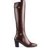 Women Fairfax & Favor Knee-High Boots | Women'S Tall Boot-Mahogany Leather