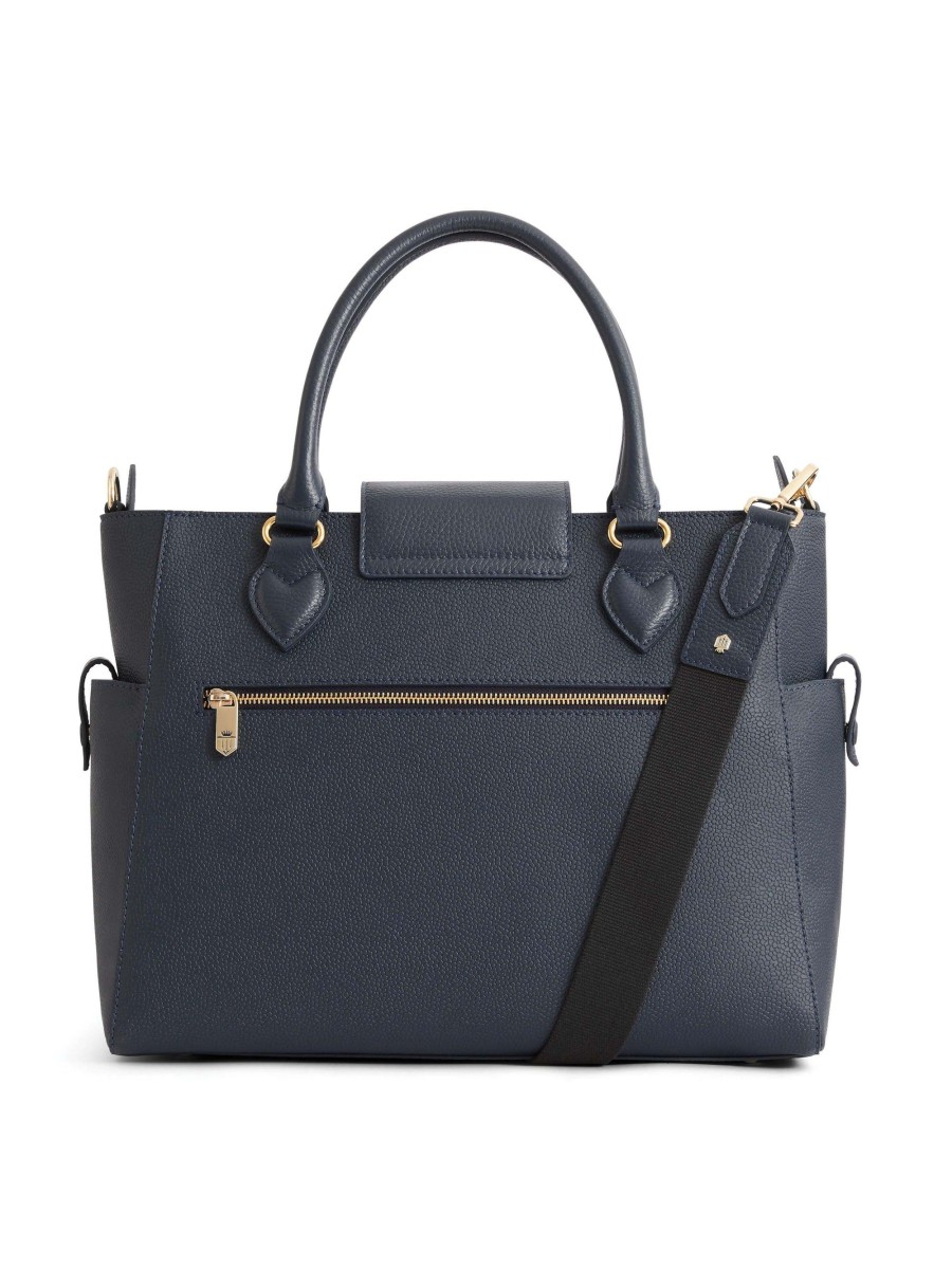 Men Fairfax & Favor Laptop & Travel Bags | Baby Bag-Navy Scotchgrain