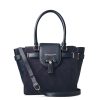 Women Fairfax & Favor Tote Bags | Women'S Tote-Navy Suede