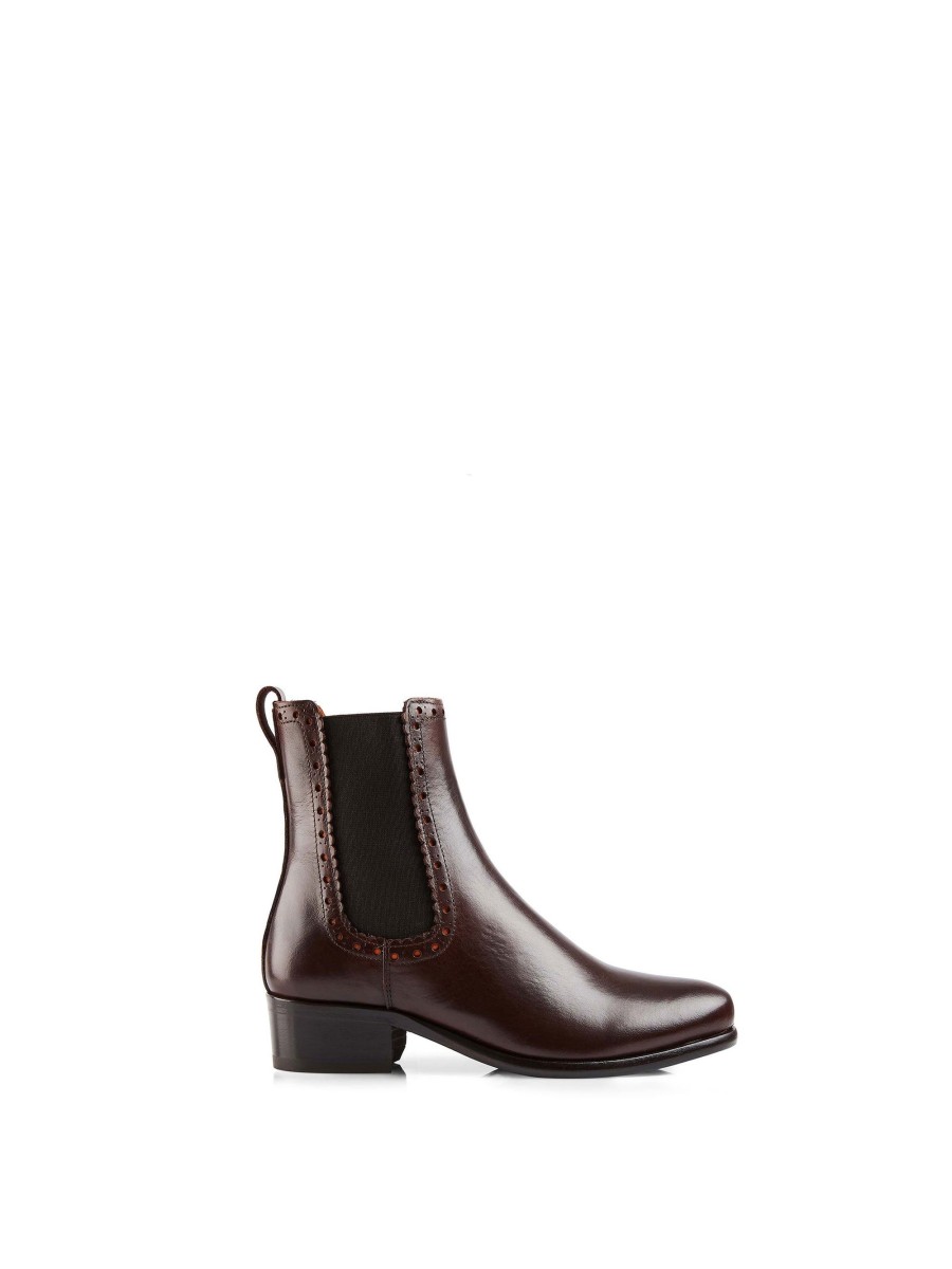 Women Fairfax & Favor Chelsea Boots | Women'S Ankle Boot-Mahogany Leather