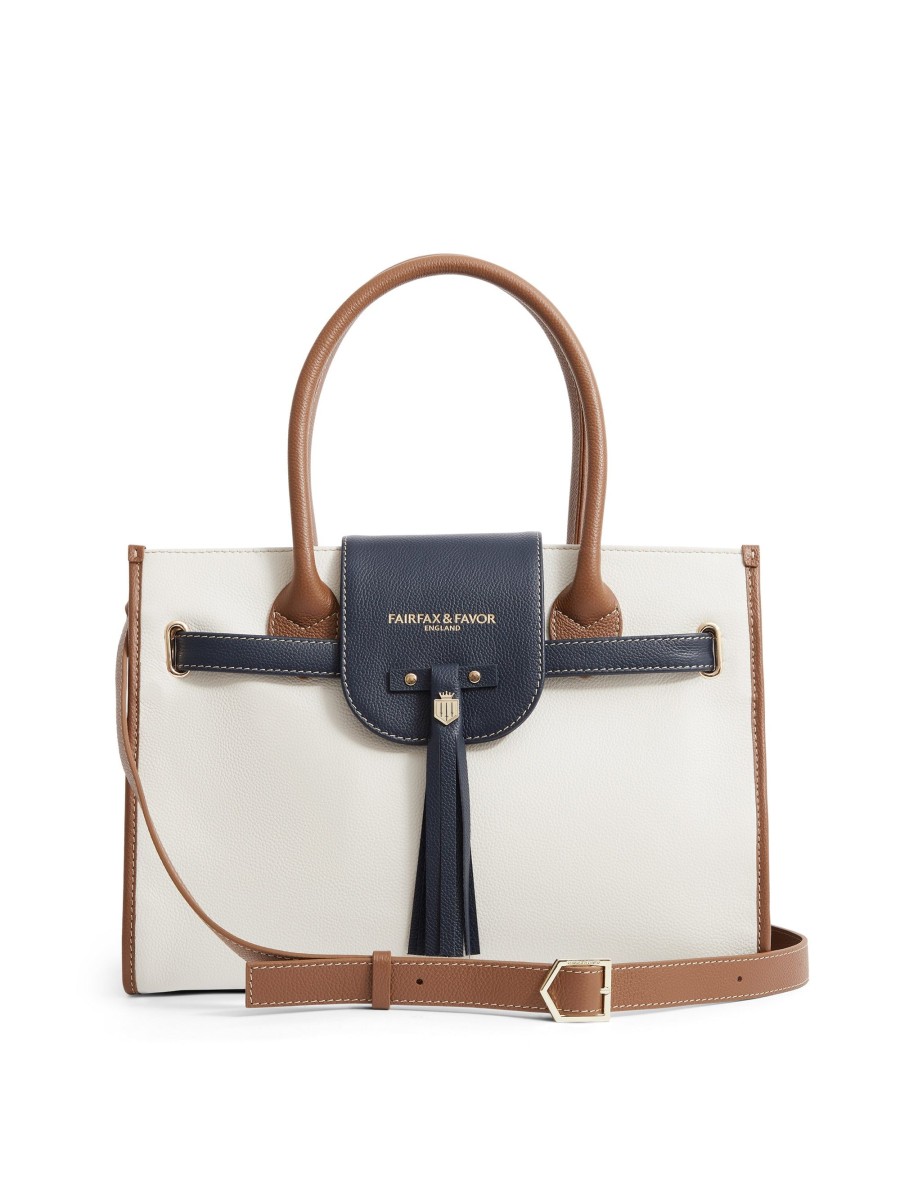 Women Fairfax & Favor Handbags | Women'S Handbag-Tri-Colour Leather