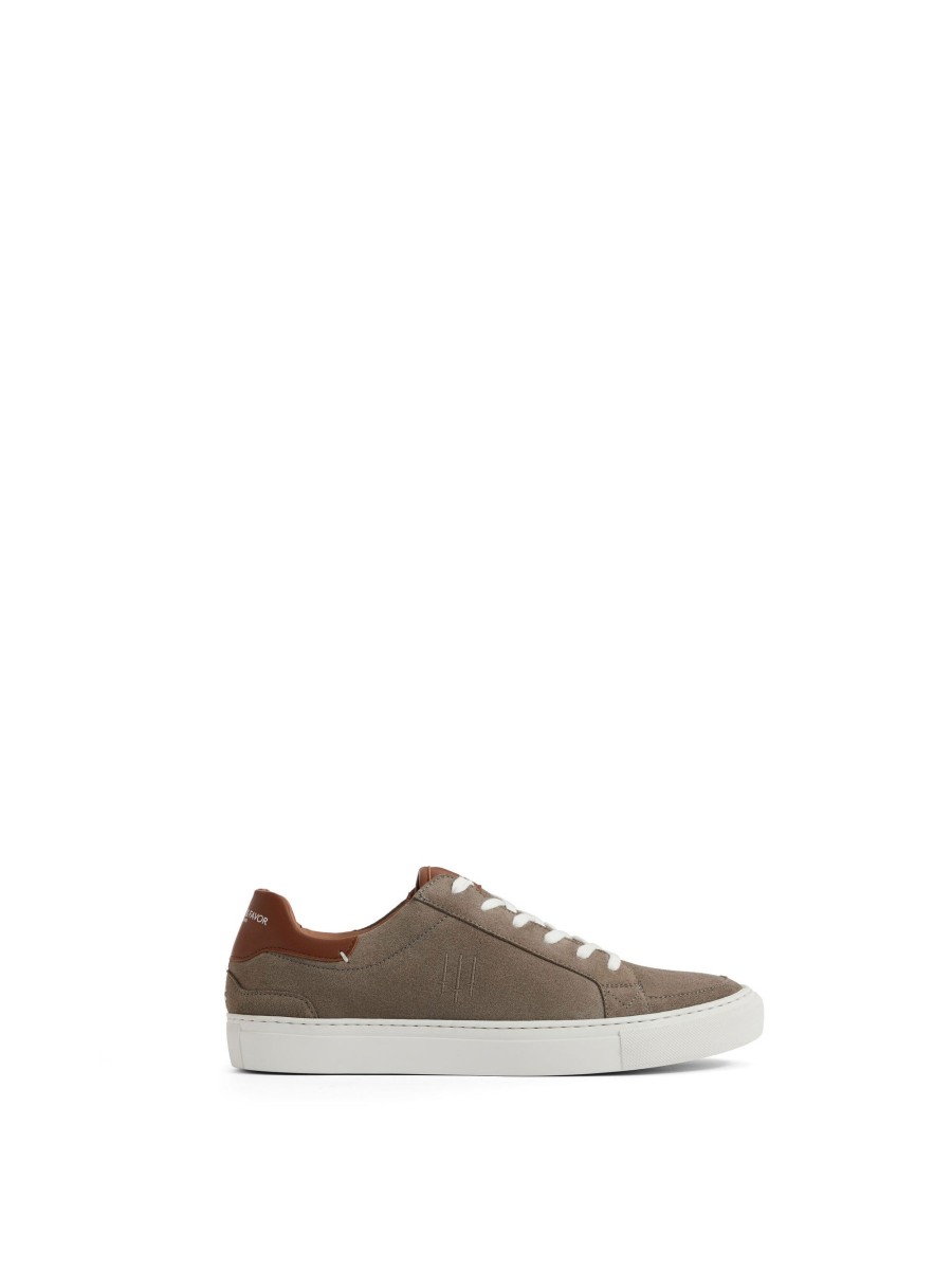 Men Fairfax & Favor Men'S Shoes | Men'S Trainer-Grey Suede