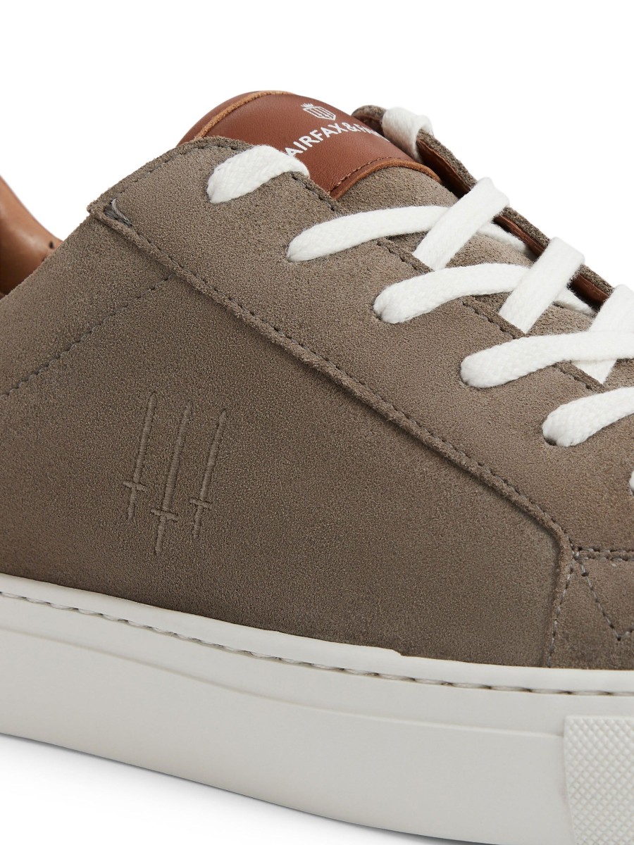 Men Fairfax & Favor Men'S Shoes | Men'S Trainer-Grey Suede