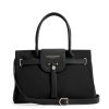 Women Fairfax & Favor Handbags | Women'S Handbag-Black Suede