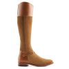 Women Fairfax & Favor Knee-High Boots | Women'S Boot-Tan Suede, Narrow Calf