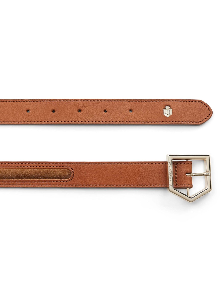 Women Fairfax & Favor Belts | Women'S Belt-Tan Leather