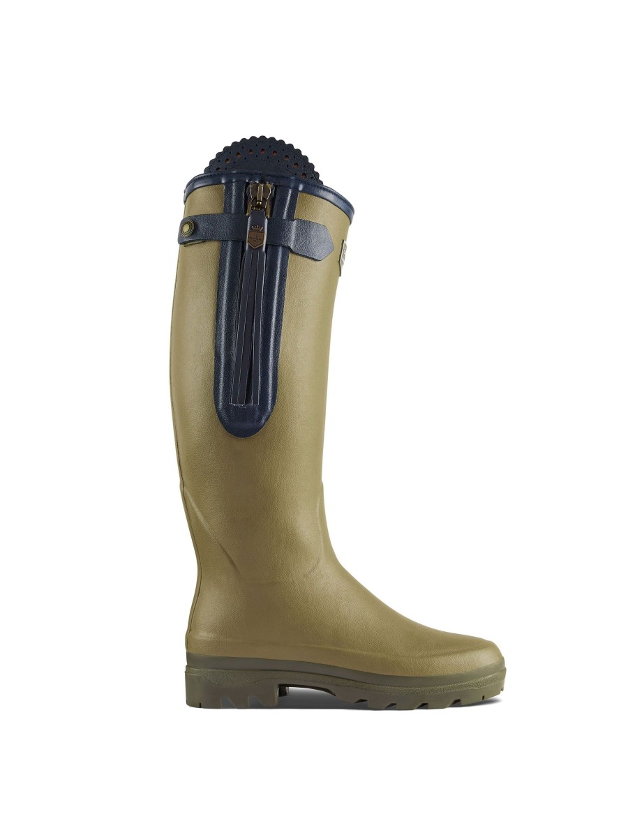 Women Fairfax & Favor Wellingtons | Women'S Welly Boot-Vert Vierzon Rubber, Regular Calf